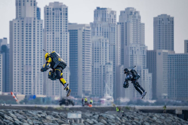 Dubai has inaugurated the era of jetpack racing, turning the sky into a new competitive arena